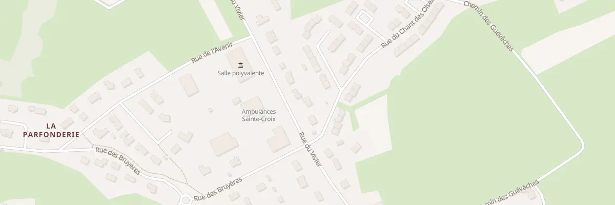 Plan du 159 Rue du Vivier à Créances