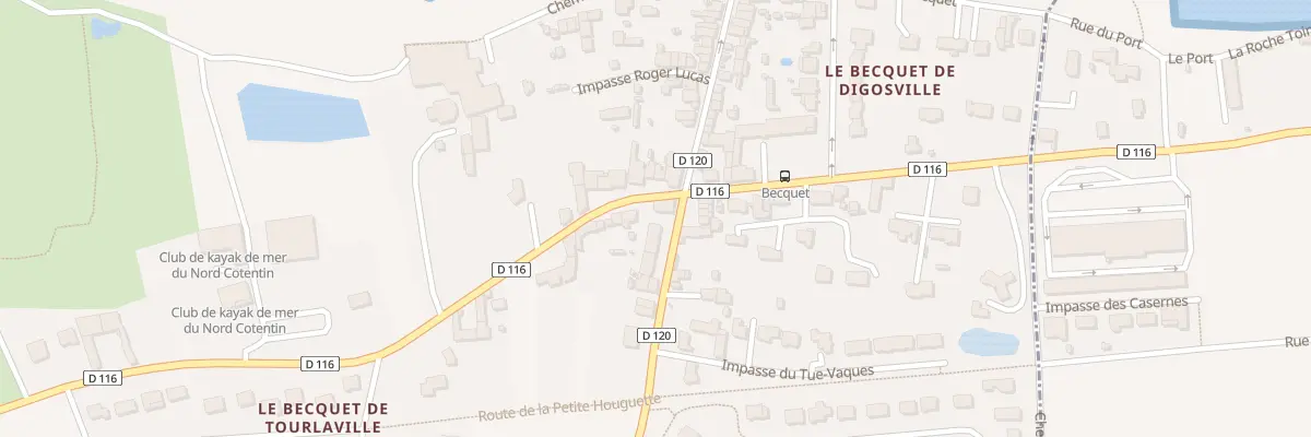 Plan du 238 Rue Maxime Laubeuf à Cherbourg-en-Cotentin