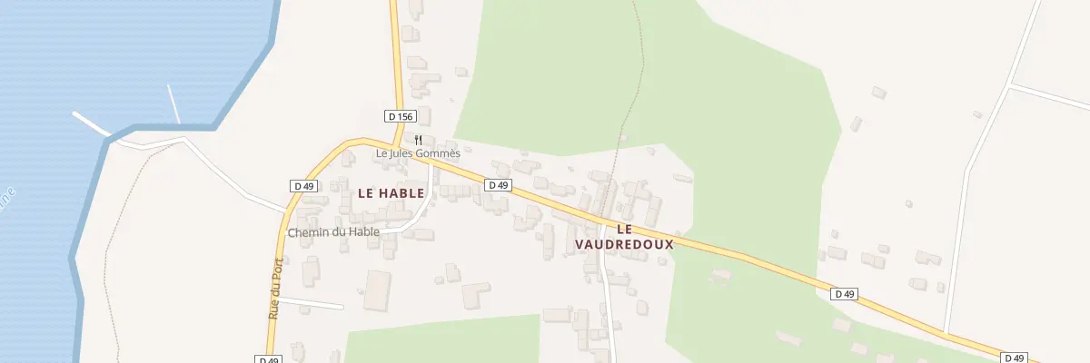 Plan du 24 Rue du Vaudredoux à Regnéville-sur-Mer