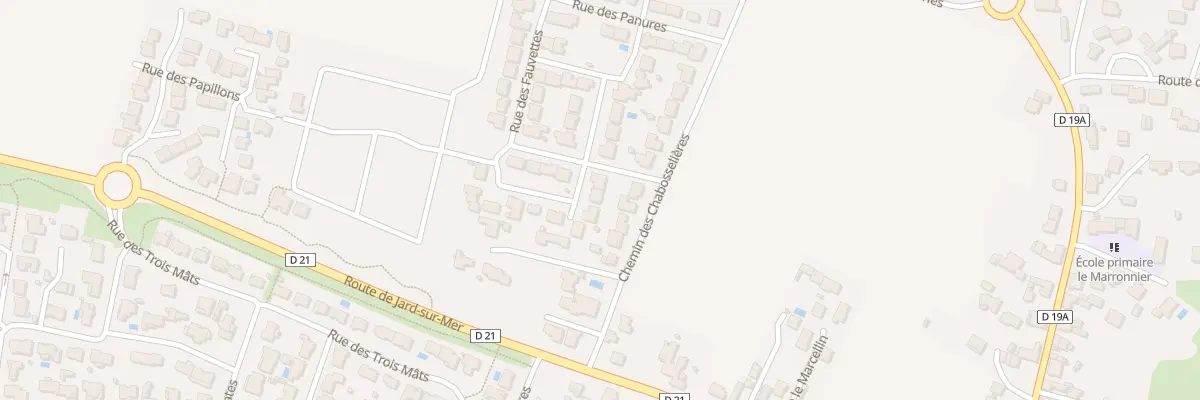 Plan du 17 Rue des pinsons à Saint-Vincent-sur-Jard