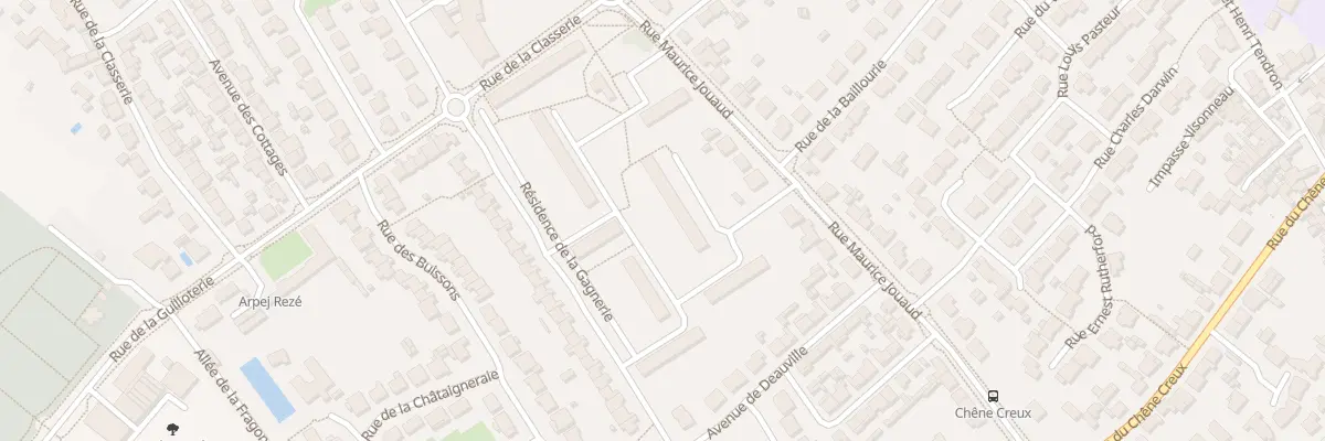 Plan du 172 Rue Maurice Jouaud à Rezé
