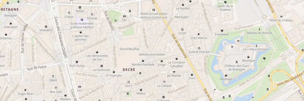 Plan du 38 Rue de Verdun à Nantes