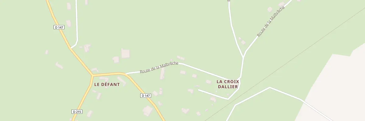 Plan du 22 Rte de la Malbrèche à Saint-Sauveur-le-Vicomte