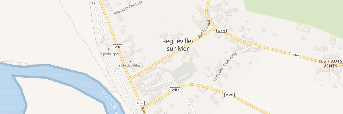 Plan du 16 Rue le Breuil à Regnéville-sur-Mer