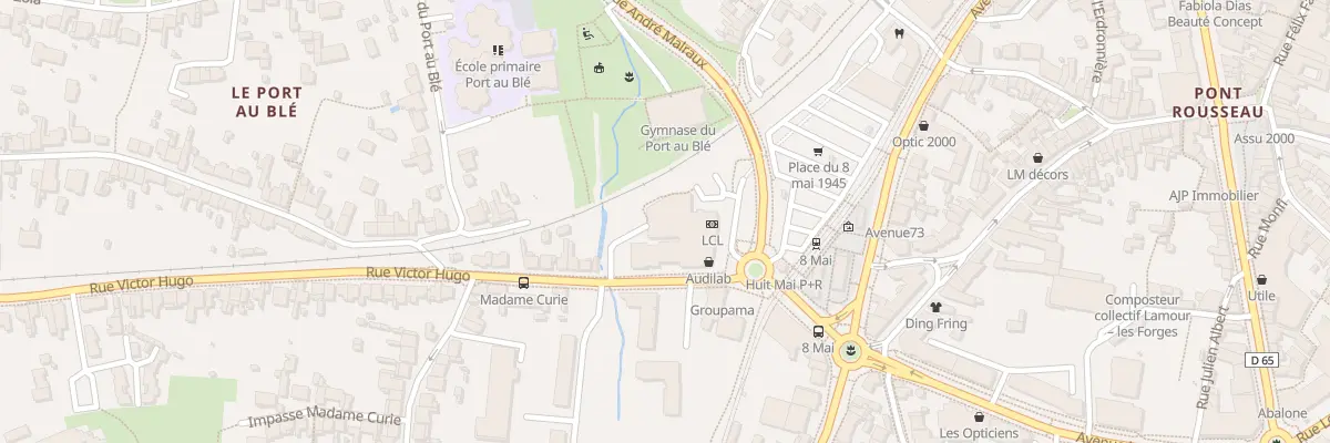 Plan du 6 Rue Victor Hugo à Rezé