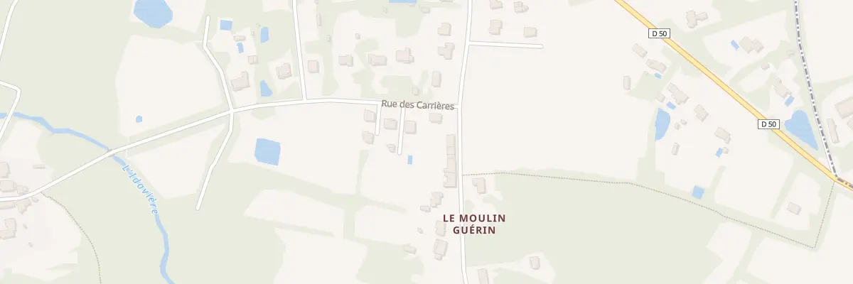 Plan du 1B Rue des carrières à Landeronde