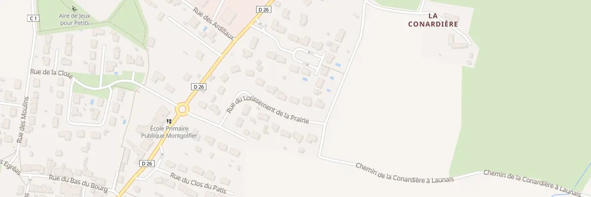 Plan du 10 Rue du Lot de la Prairie à Casson