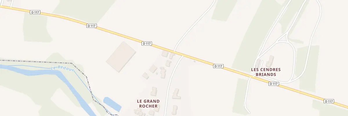 Plan du 2 Chez Guibreteau à Geneston