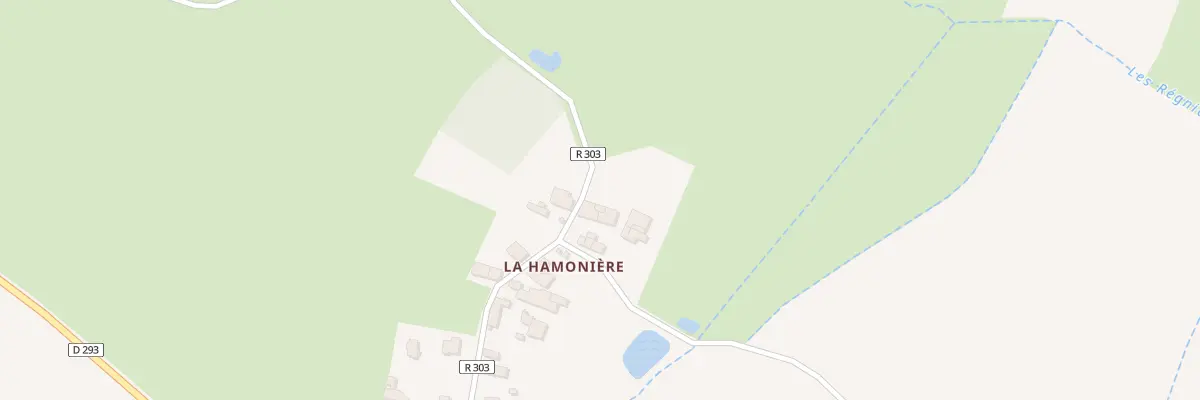 Plan du 22 La Hamoniere à Tresbœuf