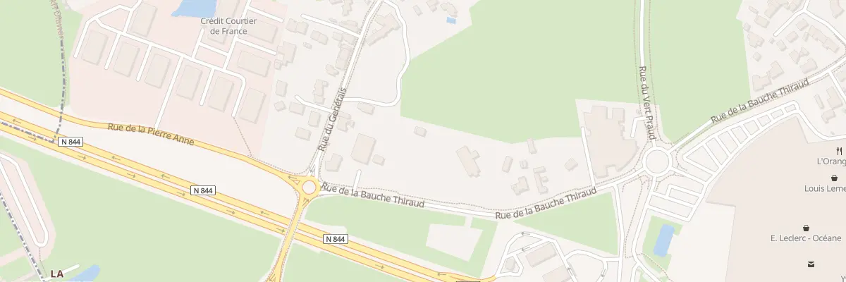 Plan du 144 Rue de la Bauche Thiraud à Rezé