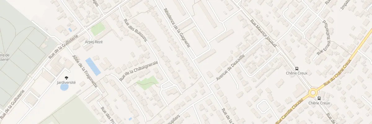 Plan du 108 Rue de la Galarnière à Rezé