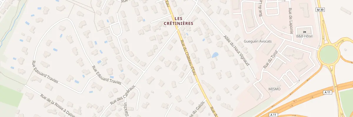 Plan du 70 Rue du Château d’Eau à La Chapelle-sur-Erdre