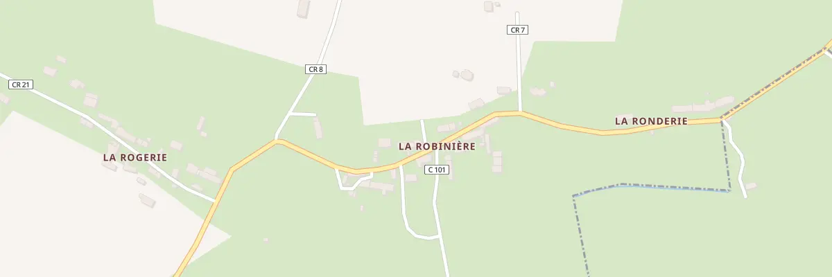 Plan du 5420 La Robiniere à Blainville-sur-Mer