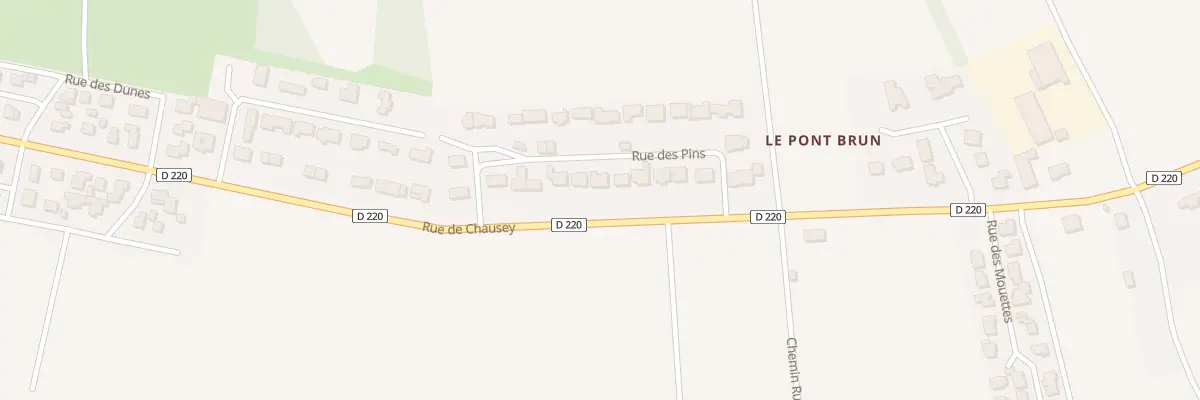 Plan du 11 Rue des Pins - Lingreville à Tourneville-sur-Mer