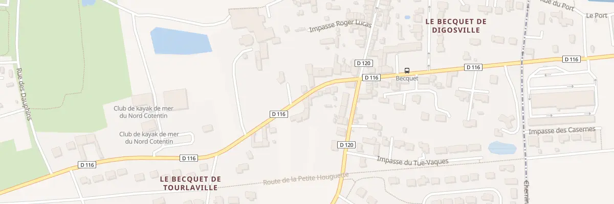 Plan du 158 Rue Maxime Laubeuf à Cherbourg-en-Cotentin