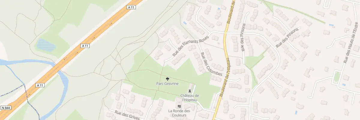 Plan du 39 Rue des Flamants Roses à La Chapelle-sur-Erdre