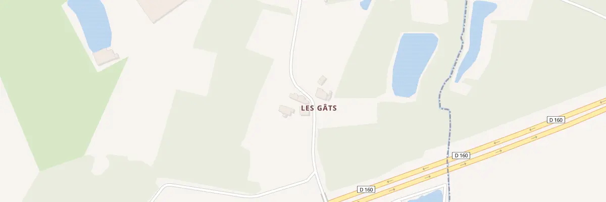 Plan du 104 Les Gats à Sainte-Flaive-des-Loups