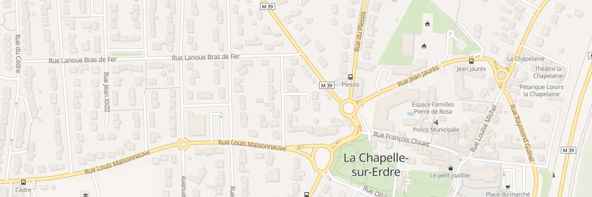 Plan du 7 Rue Madame de Sévigné à La Chapelle-sur-Erdre