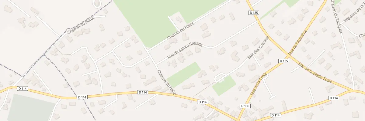 Plan du 233 Rue de Sainte Brelade à Longueville