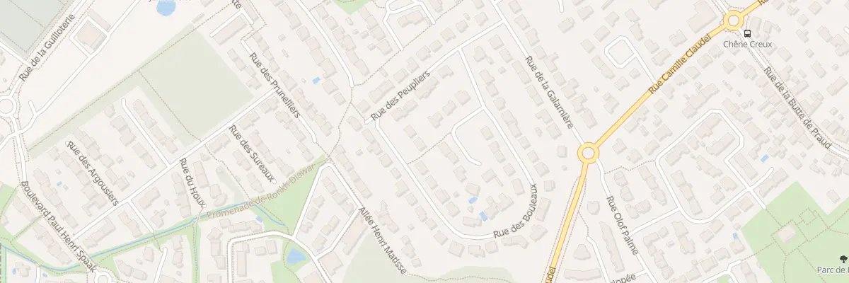 Plan du 30 Rue des Bouleaux à Rezé