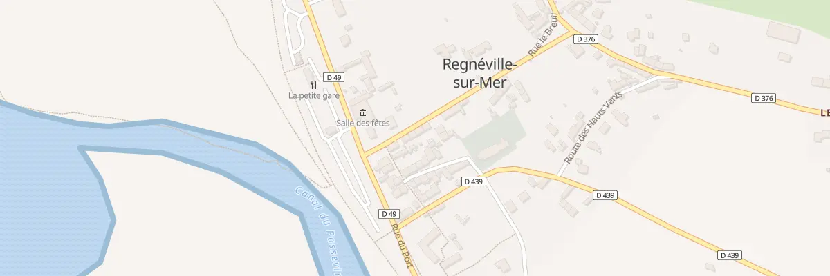 Plan du 8 Rue le Breuil à Regnéville-sur-Mer