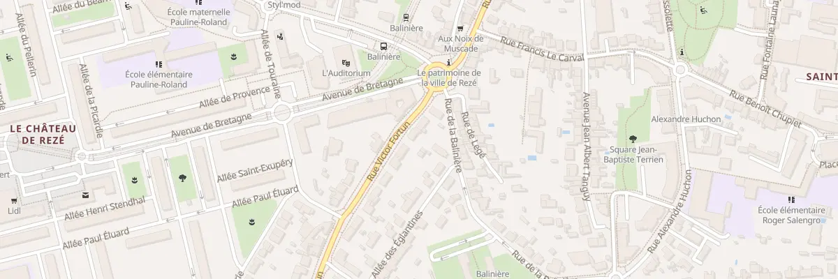 Plan du 1B Rue Victor Fortun à Rezé