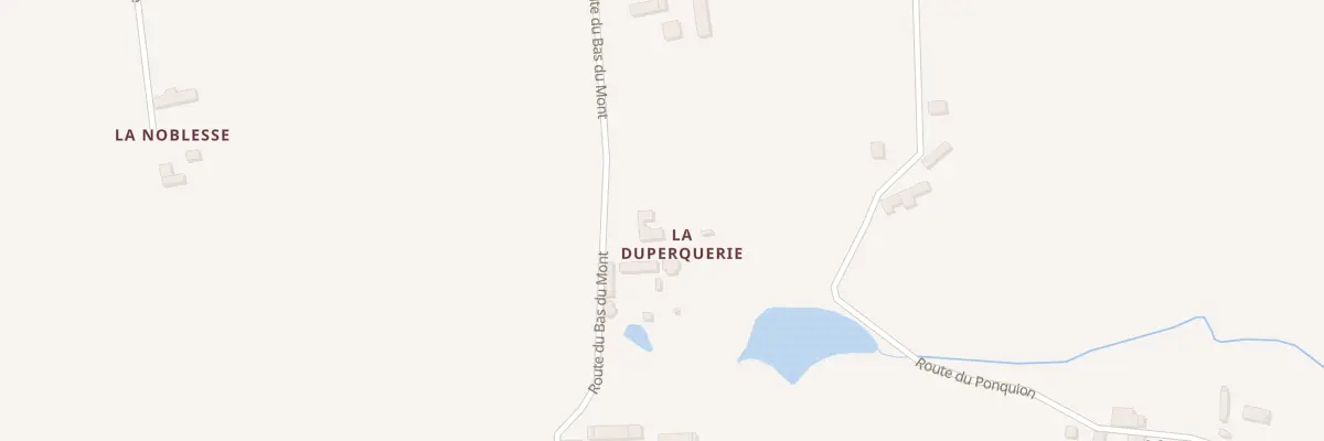 Plan du 1 Imp des Bergers à Doville
