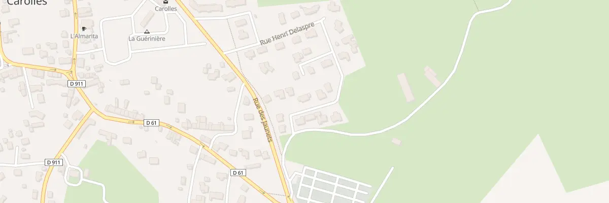 Plan du 16 Rue Henri Delaspre à Carolles