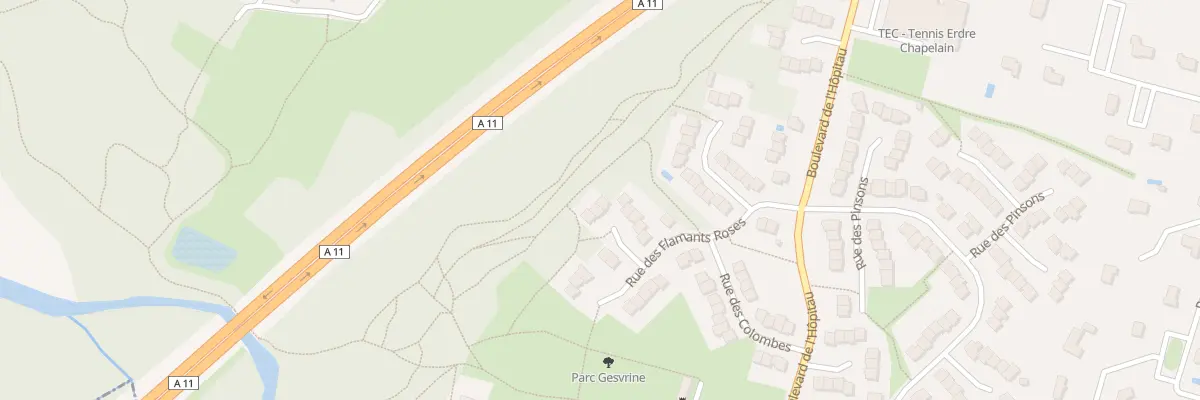 Plan du 29 Rue des Flamants Roses à La Chapelle-sur-Erdre