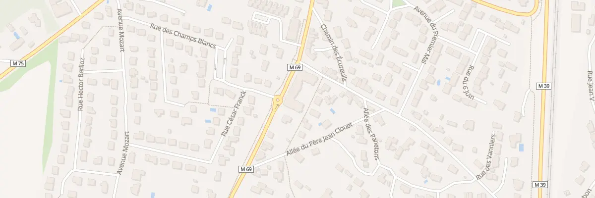 Plan du 2 Rue de la Mongendrière à La Chapelle-sur-Erdre