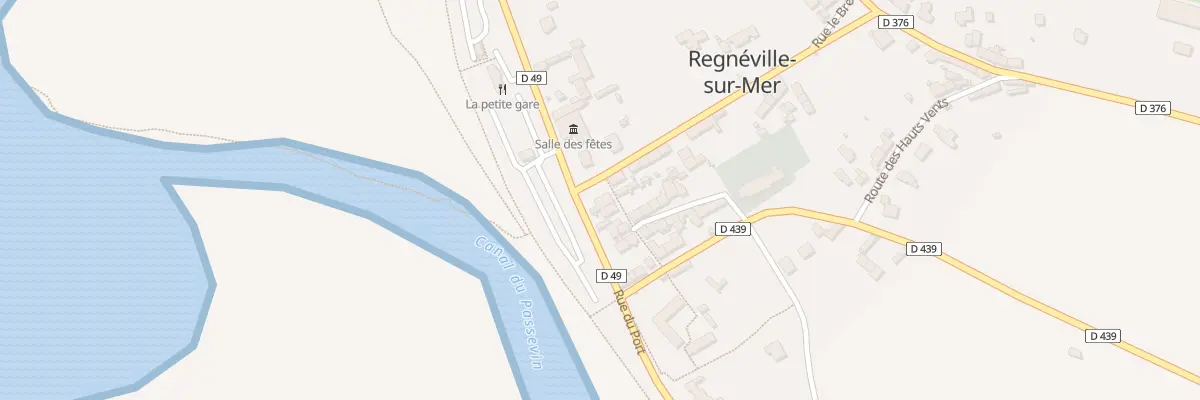 Plan du 2 Rue le Breuil à Regnéville-sur-Mer