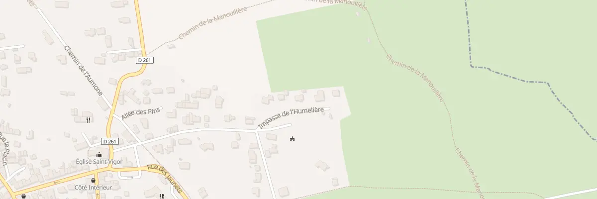 Plan du 7236 Imp de l’Humelière à Carolles