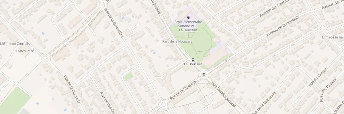 Plan du 122 Rue Maurice Jouaud à Rezé