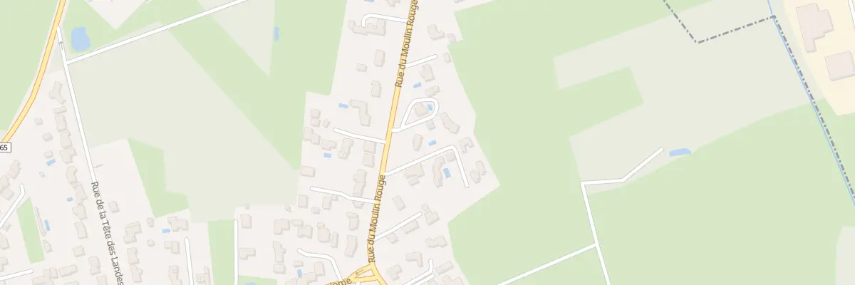 Plan du 7 Rue du Moulin Rouge à Pont-Saint-Martin