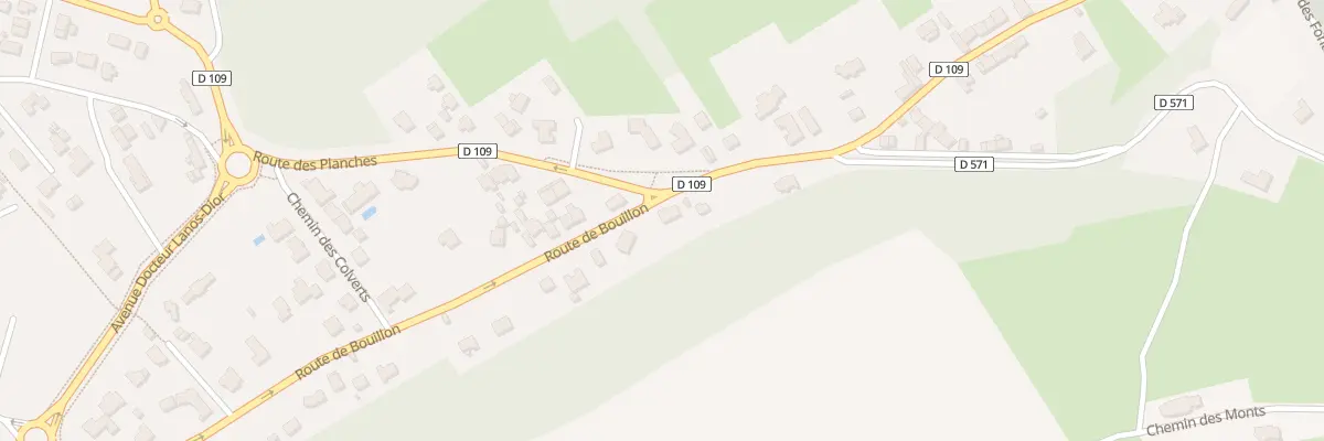 Plan du 1 Rte de Bouillon -Jullouville à Jullouville
