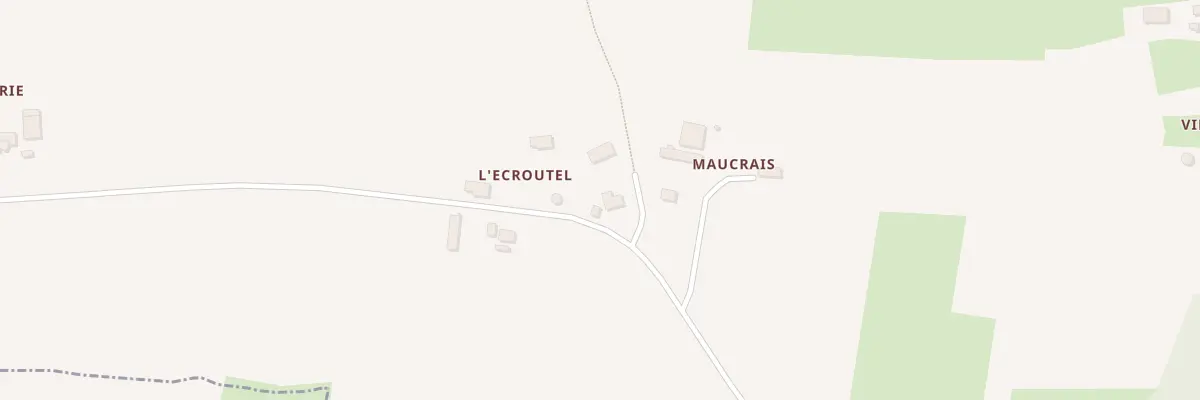 Plan du 9001 L’Ecroute à Vieux-Viel