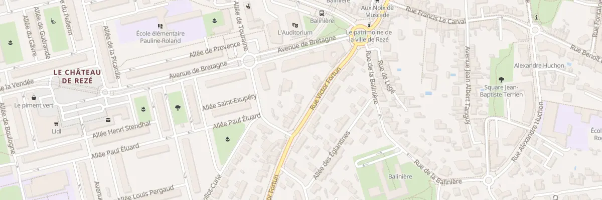 Plan du 6B Rue Victor Fortun à Rezé