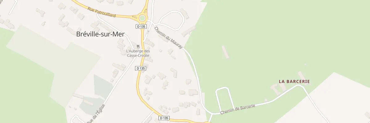 Plan du 5091A Le Vaux Fevrier à Bréville-sur-Mer