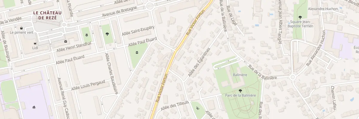 Plan du 7 Rue Victor Fortun à Rezé