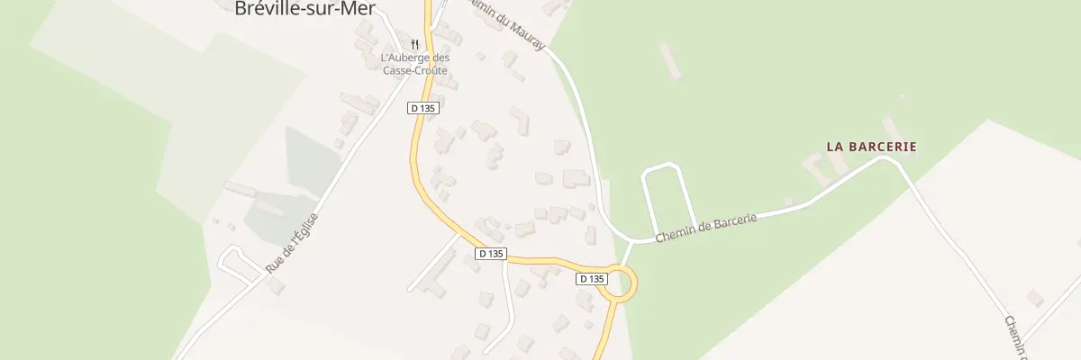 Plan du 8 Rue Mauray à Bréville-sur-Mer