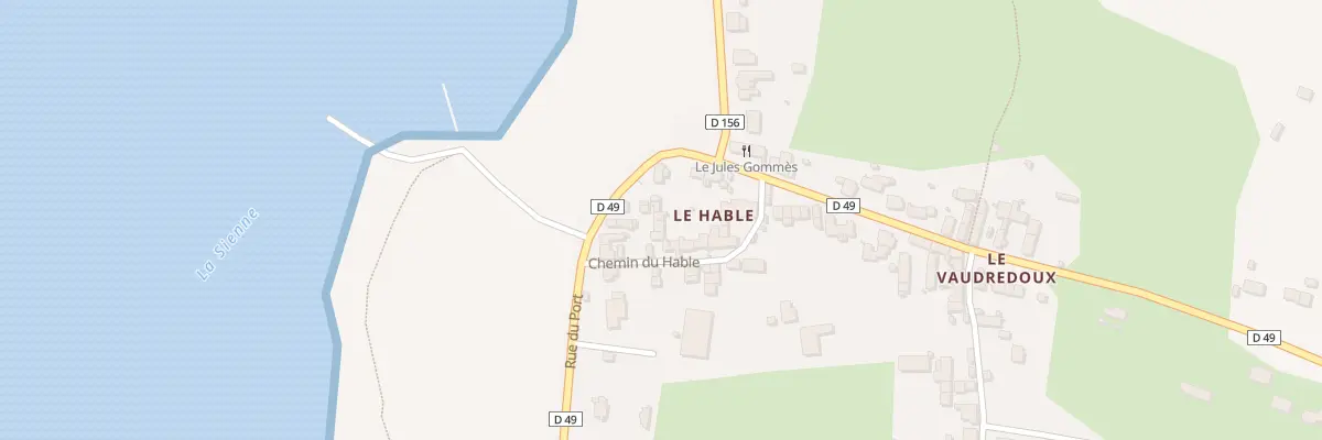 Plan du 11 Rue du Port à Regnéville-sur-Mer
