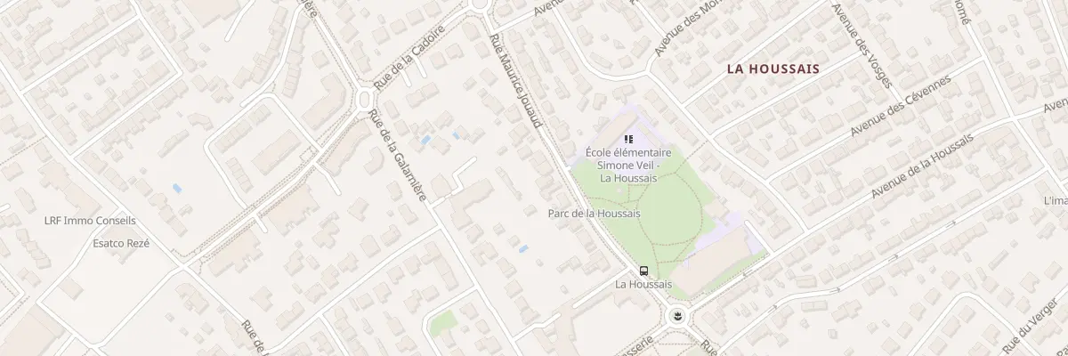 Plan du 108 Rue Maurice Jouaud à Rezé