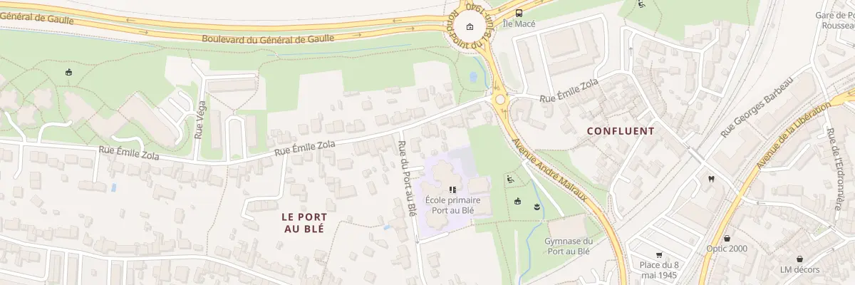 Plan du 29 Rue Emile Zola à Rezé