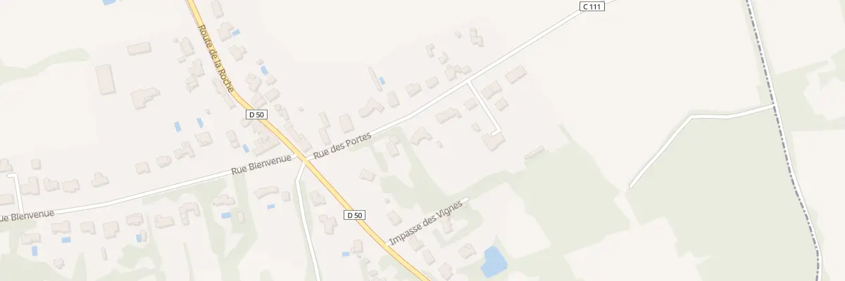 Plan du 8 Rue des portes à Landeronde