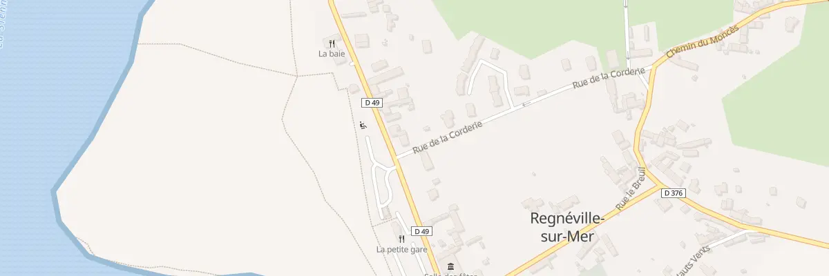 Plan du 1 Rue de la Corderie à Regnéville-sur-Mer