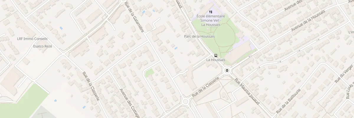 Plan du 65 Rue de la Galarnière à Rezé