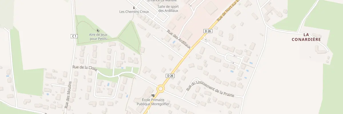 Plan du 287 Rue de nort sur erdre à Casson
