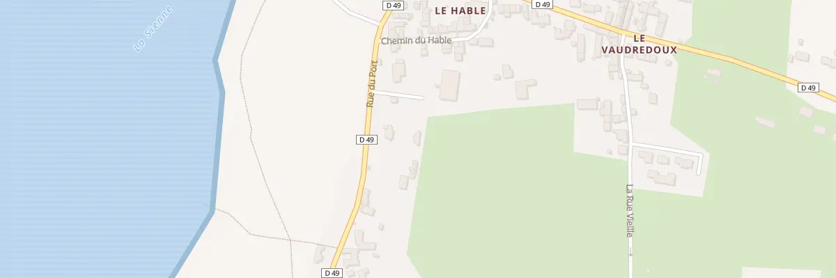 Plan du 27T Rue du Port à Regnéville-sur-Mer