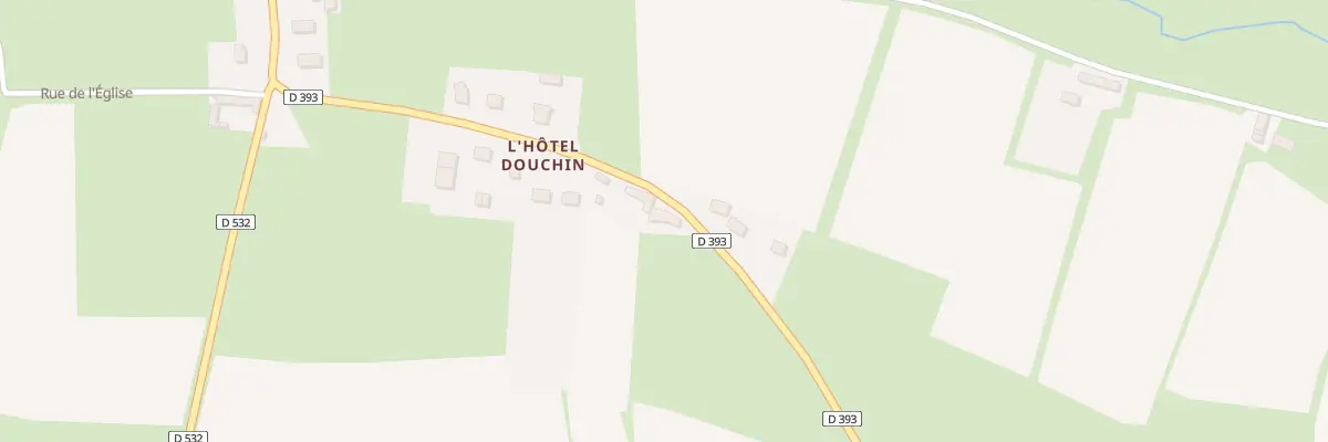 Plan du 4B L’Hôtel Douchin à Geffosses