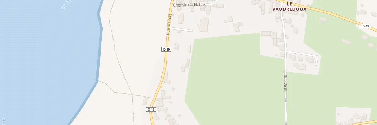 Plan du 27 Rue du Port à Regnéville-sur-Mer